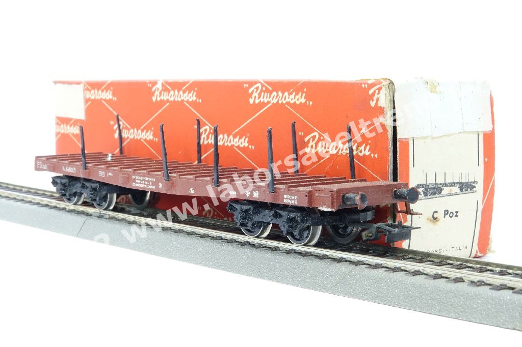 RIVAROSSI 2006, wagon plat à guérite type P FS (Ref: #2006