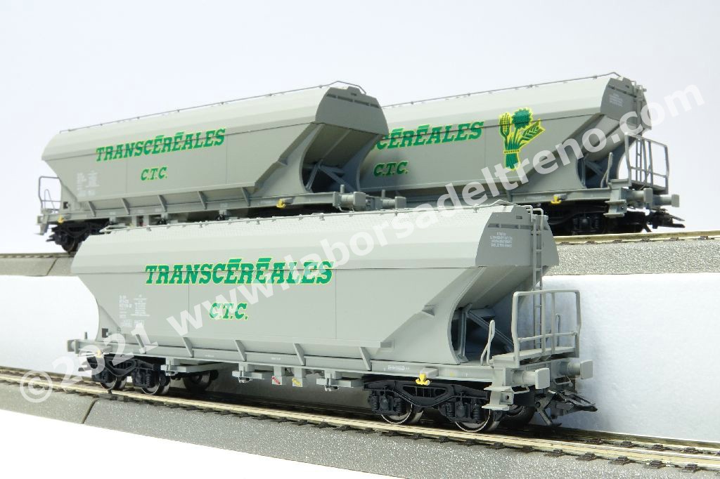 Wagon Céréalier Märklin TRANSCEREALES CTC 46343-01 – HO – Neuf