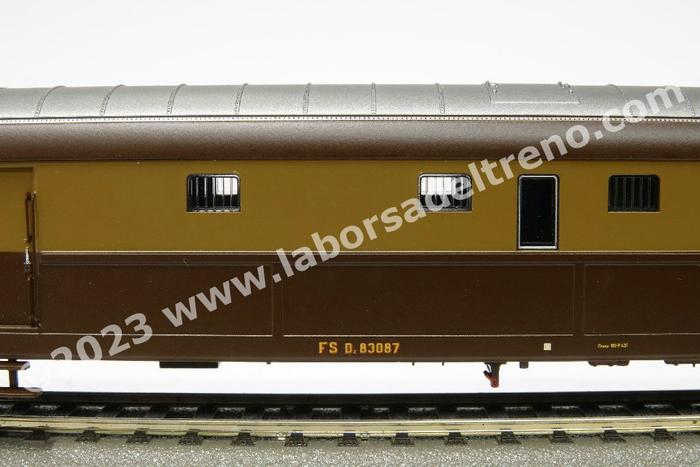 Fleischmann - 568004 Bagagliaio a carrelli KPEV tipo Pw4u a quattro