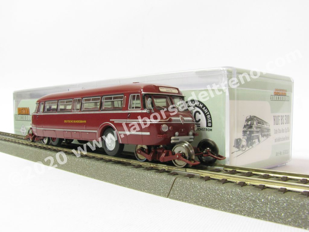 BREKINA SPUR H0 1/87 NWF BS 300 Schiene-Strasse Omnibus ohne Antrieb OVP #8362 EUR 40,00 - DE