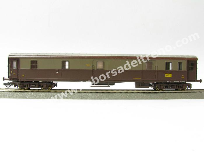 LS MODELS CARROZZA POSTALE SBB TIPO Z ,GIALLO ORO, Feriengrüsse unterwegs SCALA HO - Officina Fantastica
