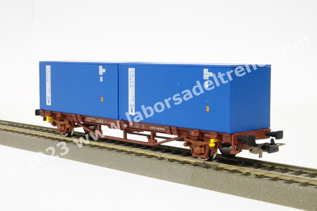 Camion Container Giocattolo Toyland 34cm - Frizione, Luci E Suoni, 2 Container Staccabili, Scala 1:50 - Veicoli Per Bambini - 2