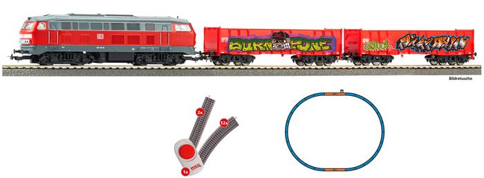 Piko 59100 Start Set H0 Train Voyageurs - Analogique DC - Occasion
