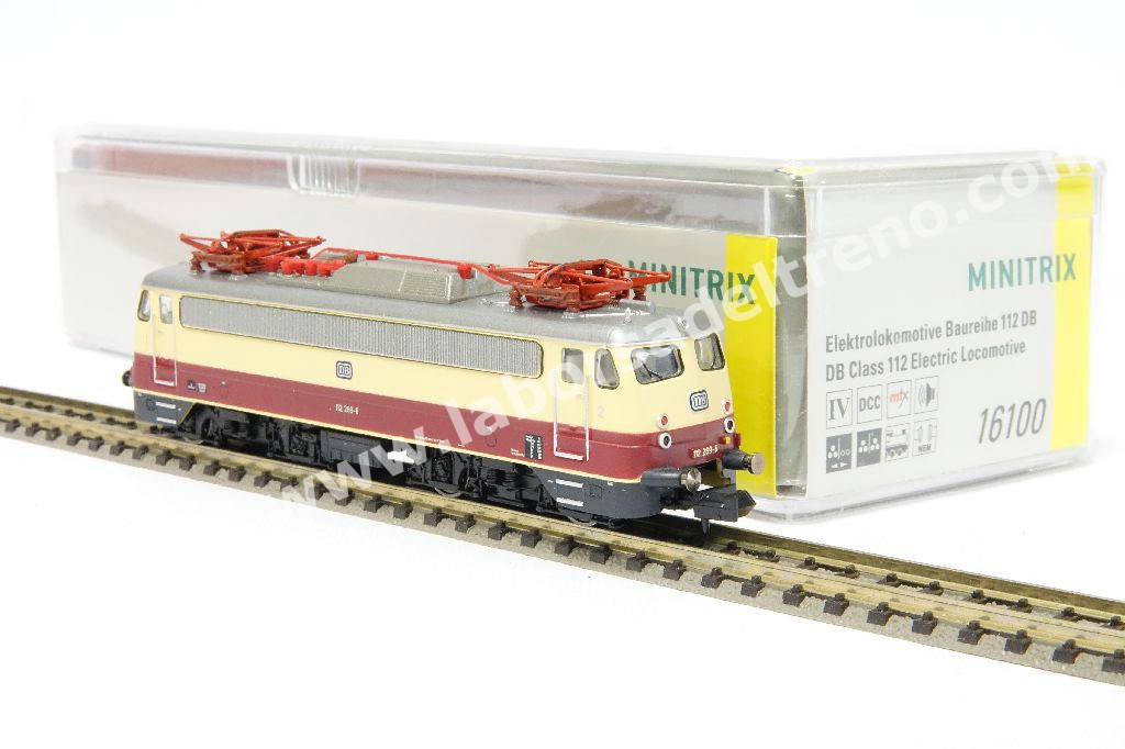 Trix - 16100 Locomotiva elettrica DB Br 112 269-6, livrea TEE con