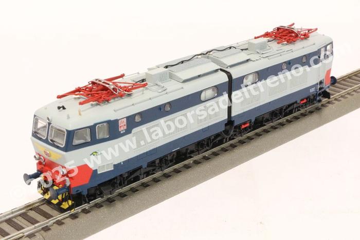 Locomotiva Elettrica RIVAROSSI HR2968 E656 4a Serie - Scala HO, Epoca V, Livrea Originale FS