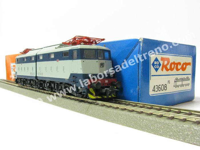 Locomotive électrique Roco FS E 636.248 - Échelle HO - Neuve En Boîte - Italie