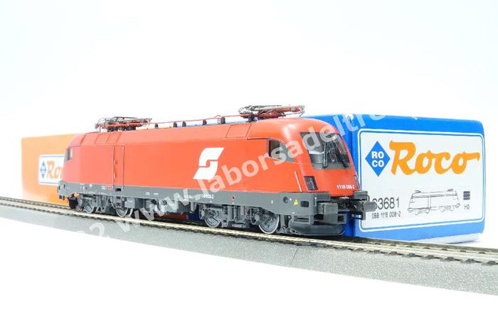 Roco - 63681 Loco el. Rh1116 Taurus delle OBB, livrea rossa, logo