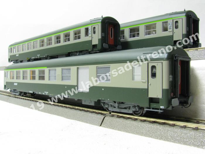 100％本物保証！ carrozze Tris VB-102 - modeles Ree tipo 2 con SNCF, Y UIC 外国車輌