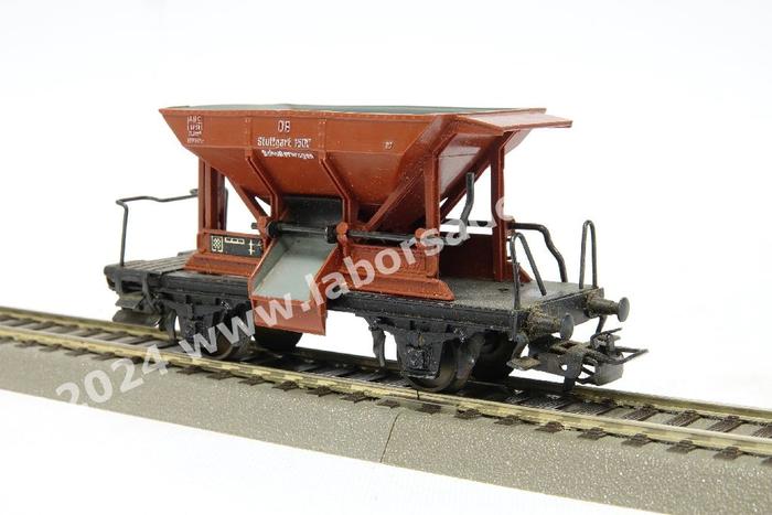 Wagon Marchandises 2 Essieux à Ridelles Basses DB - Märklin 4423 HO Époque IV - Neuf