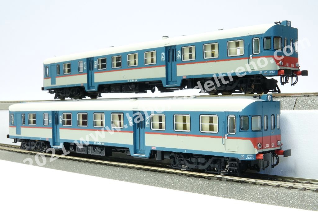 Autorail HO Lima Collection, FS ALn 668.3328 Et 3335, échelle HO, Réf 208342, Neuf