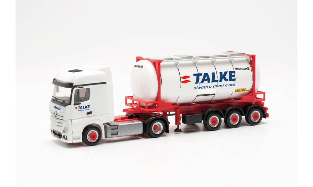 Herpa - 315029 Autoarticolato Iveco S-Way LNG con semirimochio telonato 'FERCAM' - Scala 1:87 Herpa - 315029 Autoarticolato Iveco S-Way LNG con semirimochio telonato 'FERCAM' - Scala 1:87