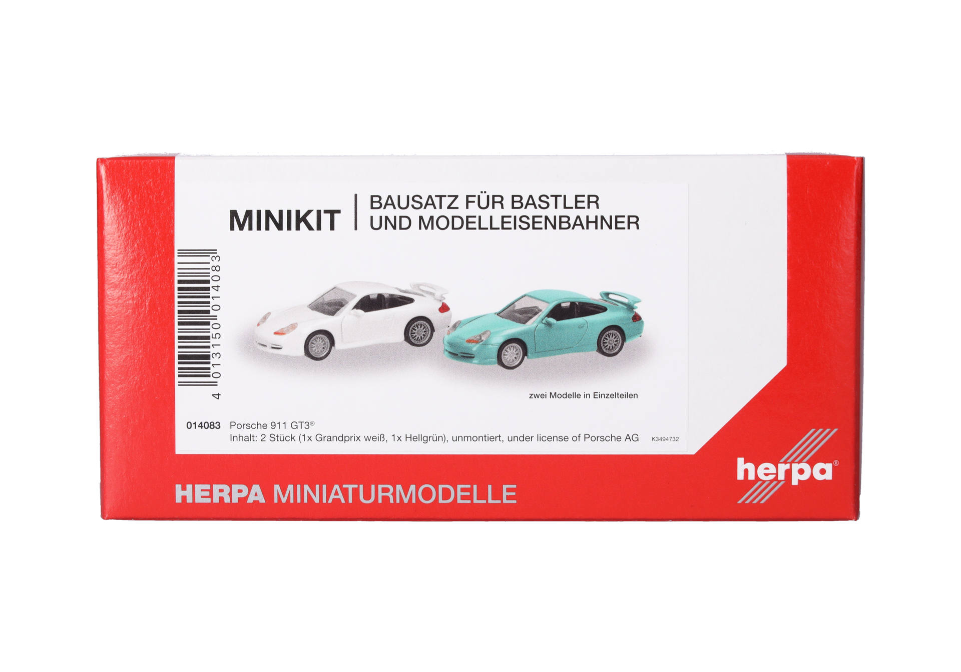 Herpa MiniKit Porsche Boxster S – Maquette 1/87 à Clipser, Sans Colle