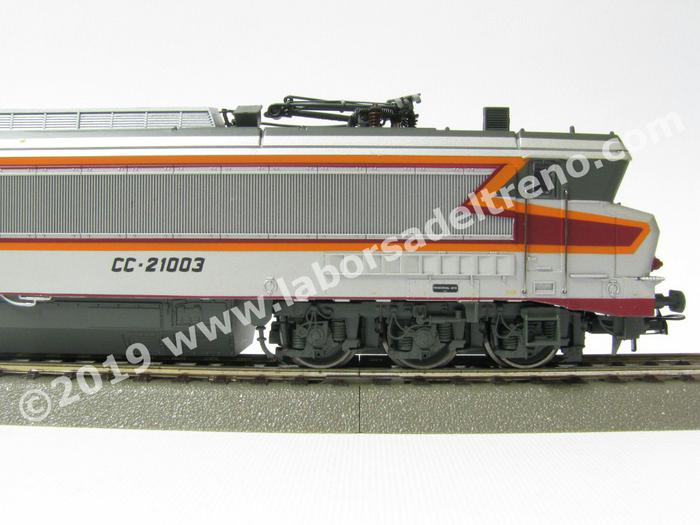 Bogie Jouef HJ2138 Avec Pignons - Pour Locomotives CC 72000
