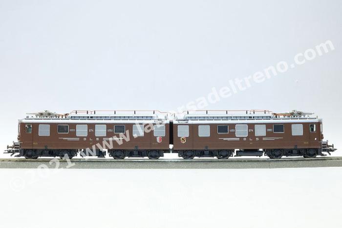 Roco - 63880 Loco el. Ae 8/8 274 della BLS, livrea marrone