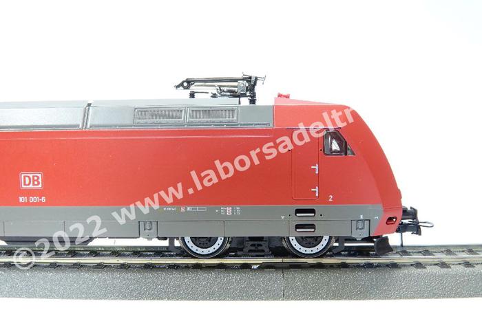 Roco - 43740 Loco el. Br 101 001 della DB AG, livrea rosso oriente