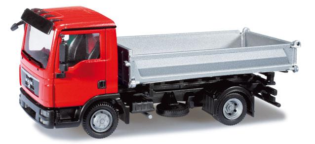 Camion Con Cassone Ribaltabile Boley International Scala 1/87 - Modellino H0