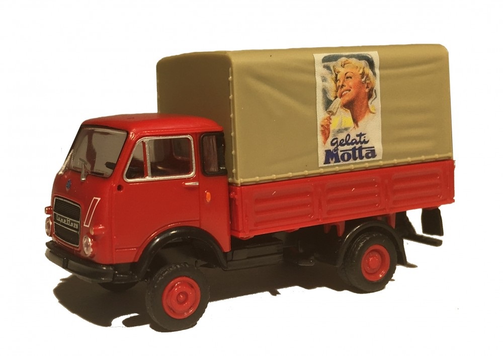 BREKINA 34643 – Modèle Réduit Scala HO – Lupetto Yacco 1962 – Furgoni Italie