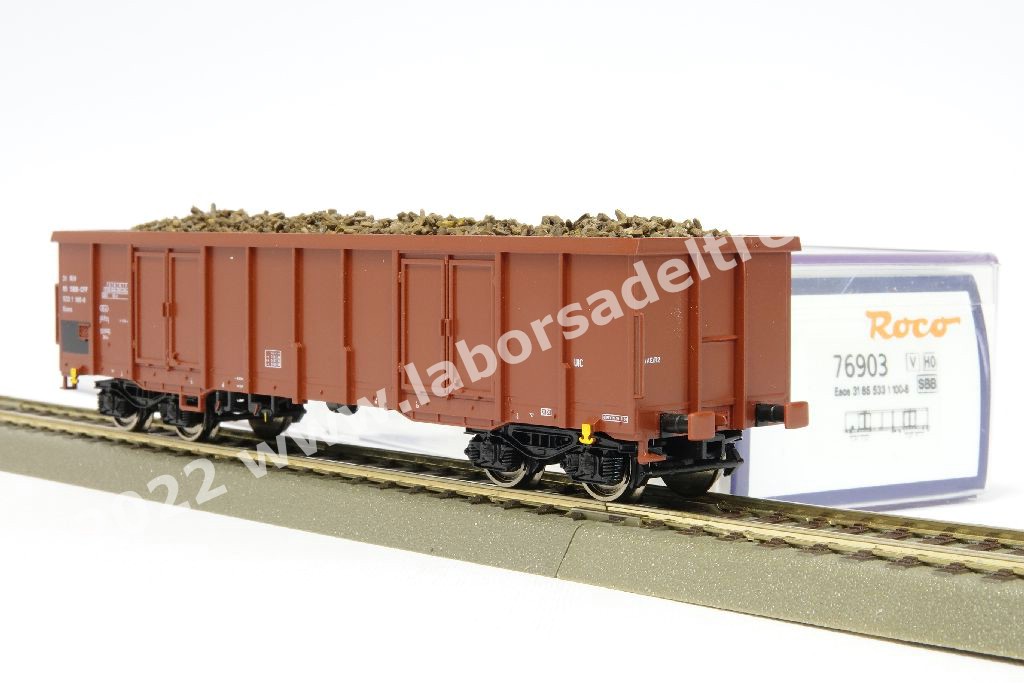 Marklin 46890 FFS Cargo carro tipoFas a sponde alte, ep.VI