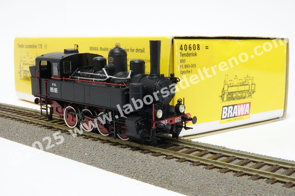 Brawa - 40608 locotender FS Gr 893 preda bellica, ex Rh 178 OBB, epoca II