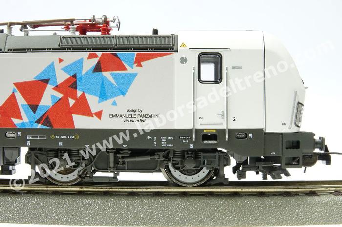 PIKO 59598 LOCOMOTIVE Br 191 001-3 Vectron Inrail 10 Anniversaire Sc H0