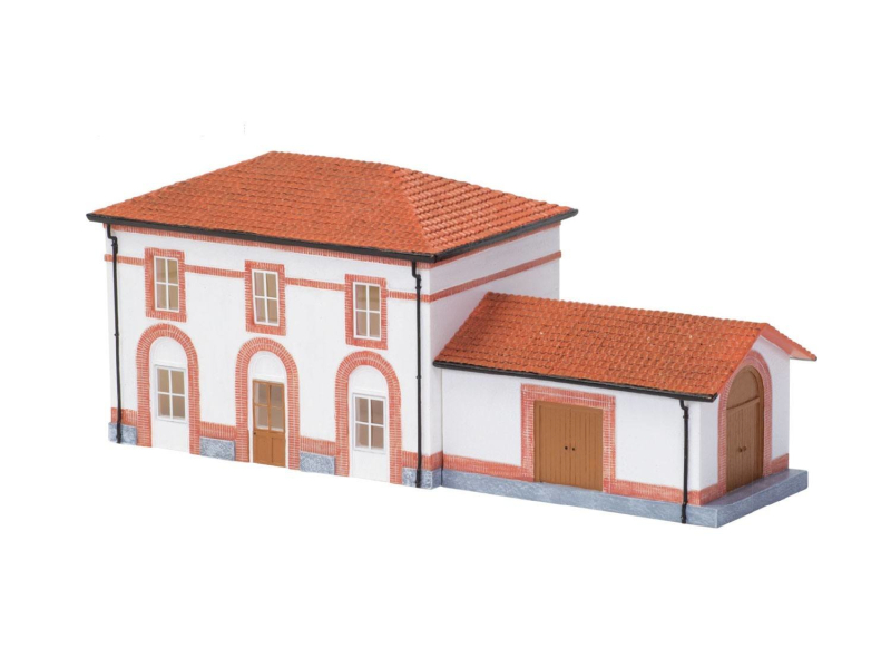 Busch 1005 - Station-service H0 1:87 - Kit Maquette Bâtiment, Neuf