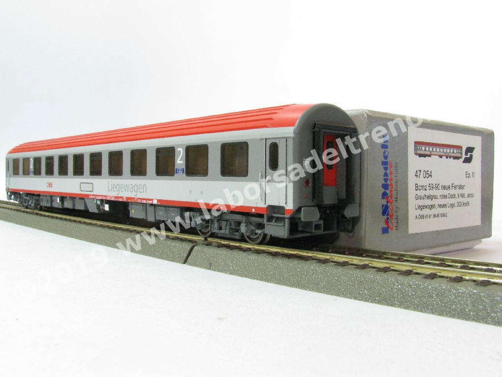 Ls models - 47054 Carrozza a cuccette di 2a cl. Bcmz 59-70 a 9