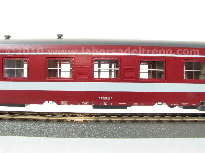 Rame Roco HO 1/87 - Train SNCF Le Capitole - Coffret 1 De 3 Voitures - Époque IV - Édition Limitée