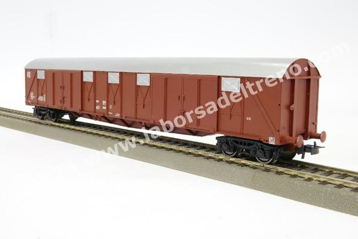 HO] : Wagon OCEM k 29, livrée brun à toit noir, Ep. IIIb, SNCF - LS