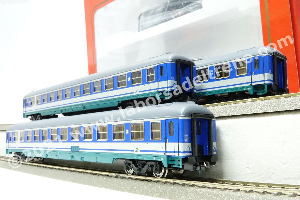 Rivarossi Coffret 3 Voitures X XMPR PAX 75 R3736 – NEUF Et RARE