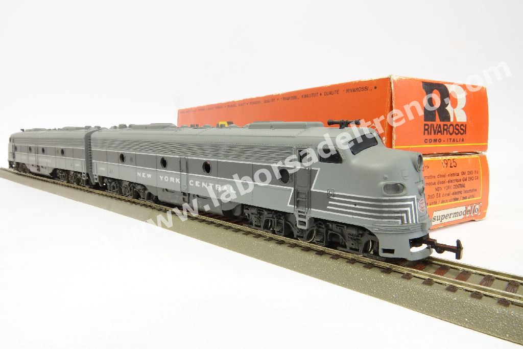 K738⭐︎動作品 イタリア製 Rivarossi MONON EMD F7 2両 Rivarossi - 1925 Loco diesel tipo EMD E-8 della New York