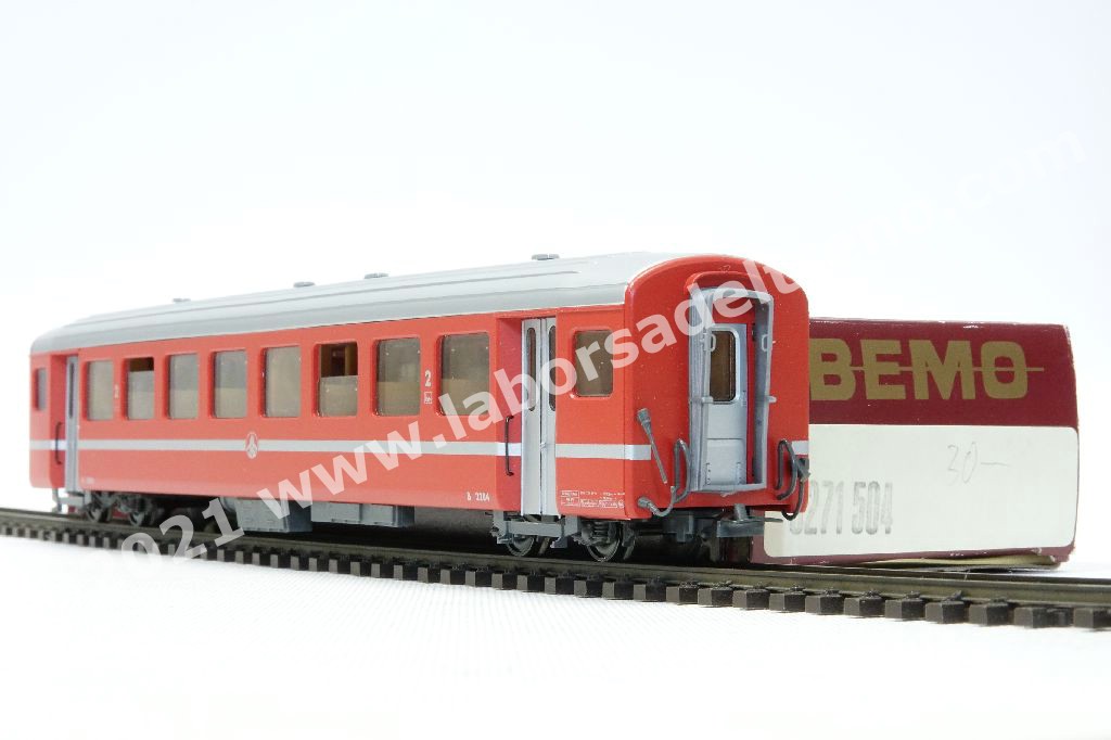 Carrozze passeggeri e Bagagliai | La Ferrovia retica in Nm