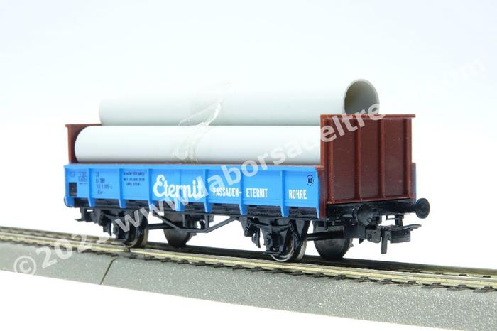 Piko - 5-6442-101 Carro a 2 assi a sponde medie tipo L delle FS