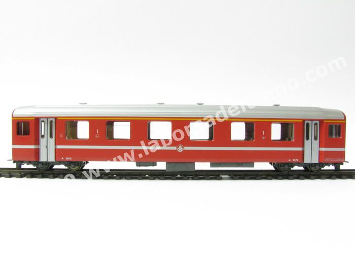 Wagon BEMO H0m – RhB A 1268 1ère Classe – Occasion