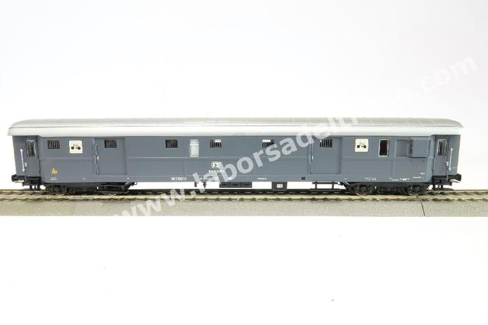 Rivarossi Hr4325-3 Fs Voiture Voyageurs 2e Cl Type 1946 Grigio Ardesia