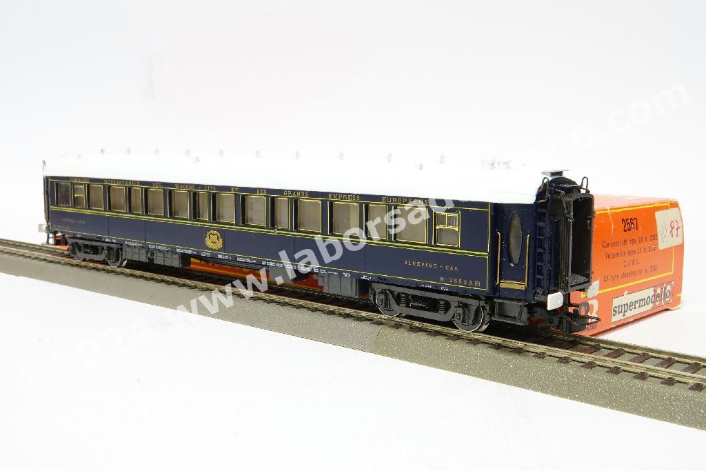 RIVAROSSI 機関車1633 Rivarossi C.I.W.L. Orient Express LX Type Egypt Sleeping car
