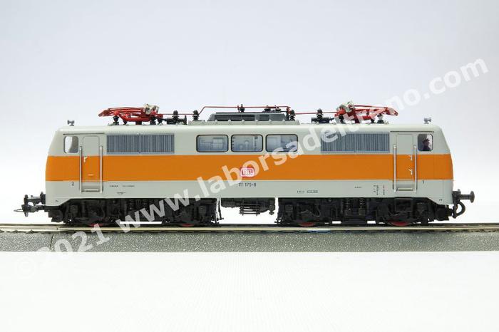Roco - 43414 Loco el. Br 111 delle DB, livrea grigia con fascia
