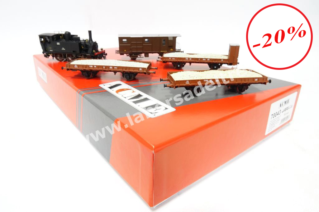 Roundhouse H0 - Locomotora ténder - 0-6-0 Kit de tanque