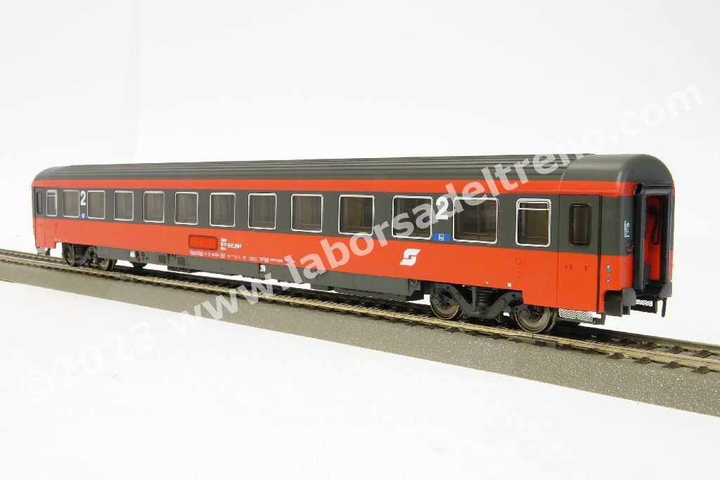 Acme - 52633 Carrozza passeggeri a carrelli OBB tipo Eurofima di 2