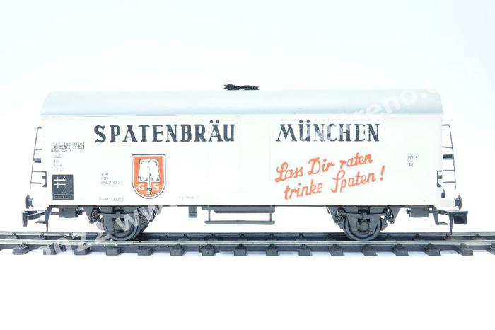 Wagon Réfrigérant Rivarossi Spatenbrau – Échelle O – Ref 7563 – Occasion En Boîte
