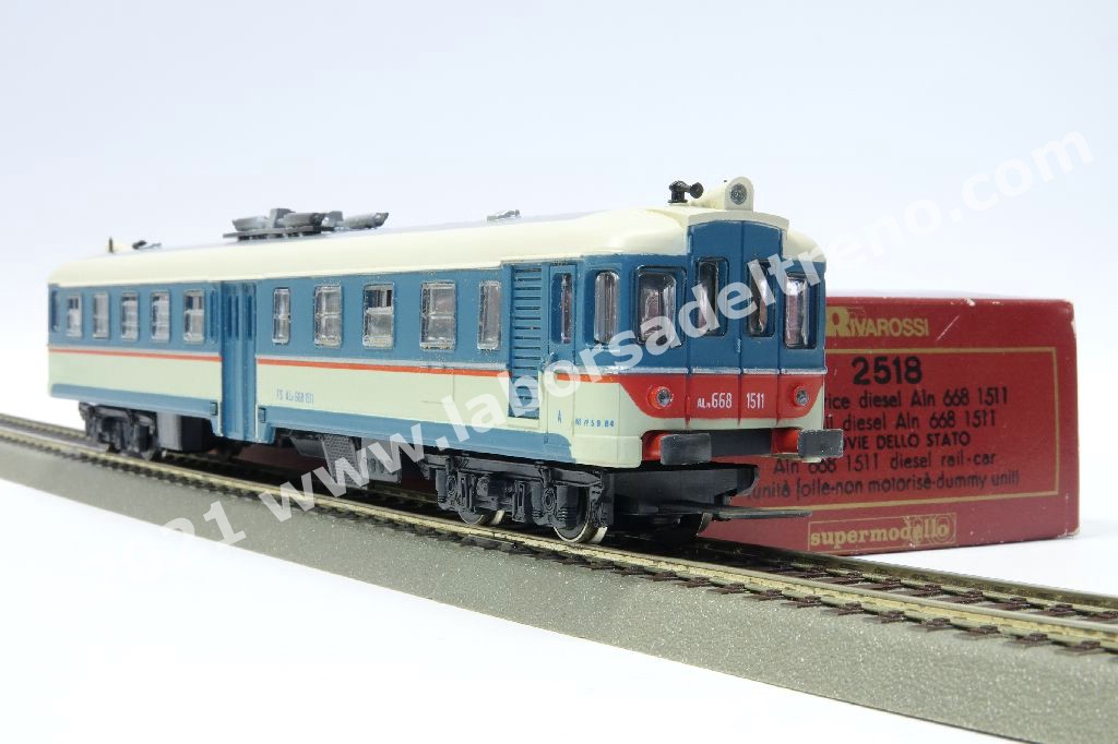 Automotrice elettrica Ale 803 005 con unità rimorchiata - RIVAROSSI art. 1456