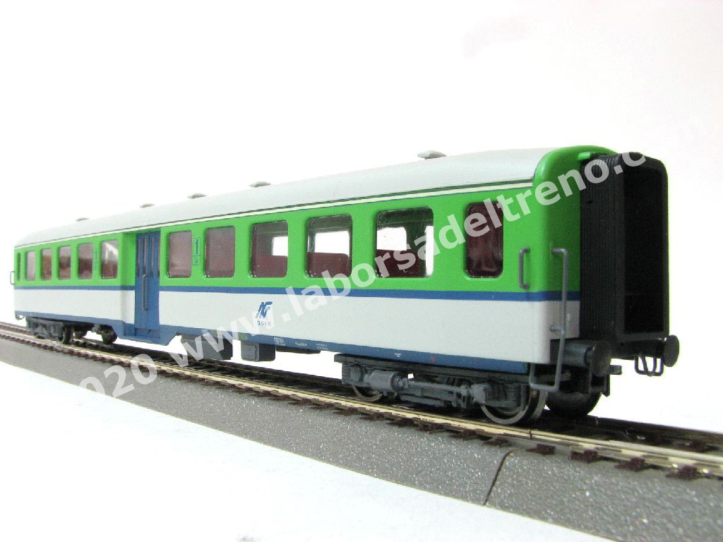 Liliput 344356 Személykocsi mit Tonnendach, Bi, ÖBB, Ep.III-V - - H0e