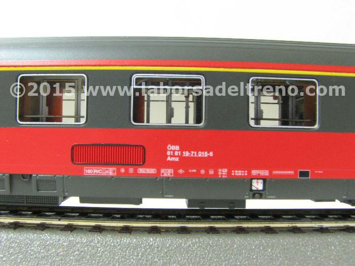 Voiture EUROFIMA 1re Classe Des ÖBB - LS Models 47118 - Epoque 5 - Voie Normale