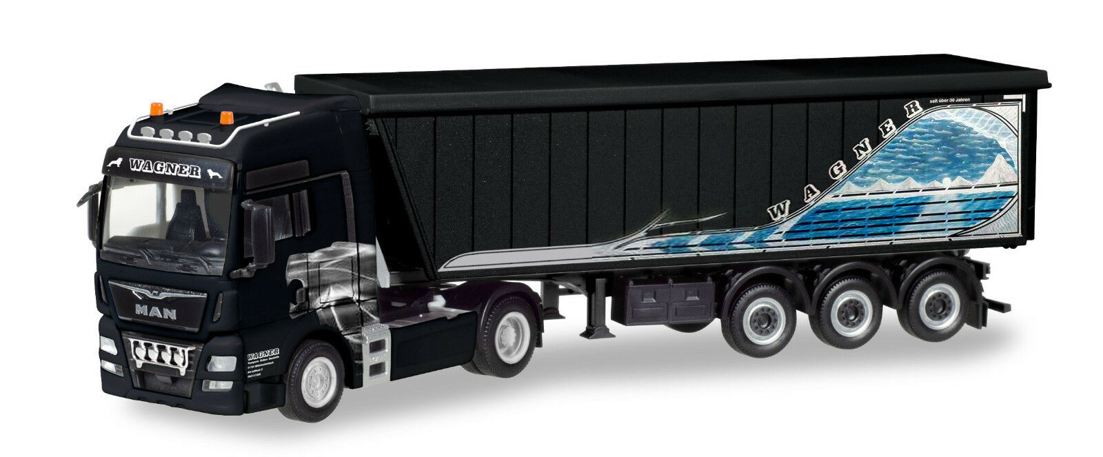 HERPA 159715 SPUR H0 1/87 MAN TGX XXL Chromtank-Sattelzug Lugmair (A) EUR 39,90 - PicClick DE