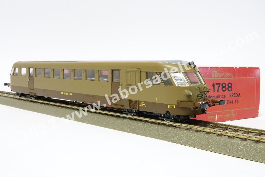 Locomotiva Elettrica Rivarossi HR2873 E424 110 Castano/Isabella - Scala HO 1:87 FS
