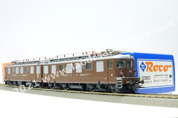 Roco - 63880 Loco el. Ae 8/8 274 della BLS, livrea marrone, ep. IV/V
