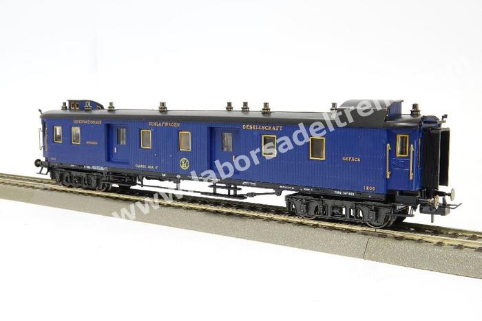 Fourgon à Bagages LGB Pour Train Miniature - Pièce D'occasion à Restaurer