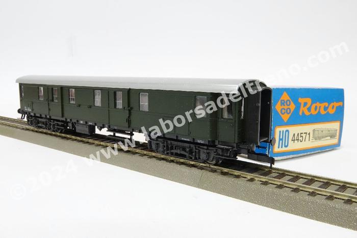 Rivarossi - HR4276 Bagagliaio/postale a carrelli FS Italia tipo 49 Duz