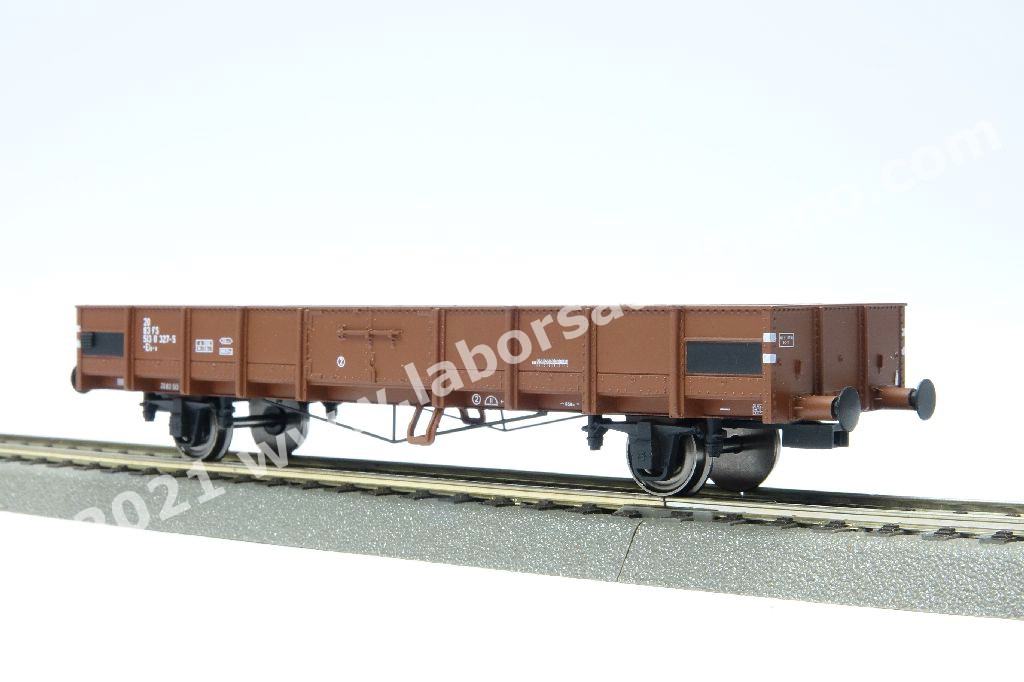 Liliput - 23715 Carro a sponde basse a due assi OBB della ditta