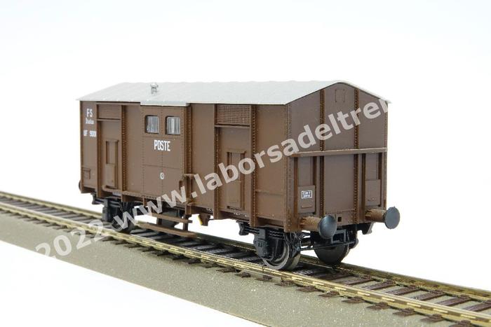 LS MODELS 47282 SBB-CFF carrozza postale tipo Z livrea gialla La Posta