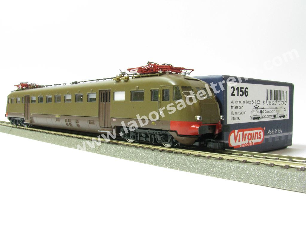 Vitrains 2156 Rimorchiata FS Lbce 840 205 trifase, livrea castano